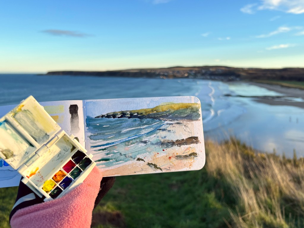 My Ultralight Travel Sketch Kit (6.24oz / 177grams) - The Fearless Brush