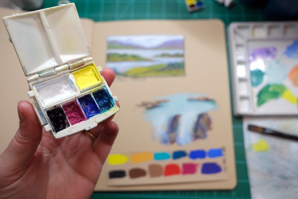 New Gouache Travel Palette Colors for Plein Air (July 2022) - The Fearless  Brush