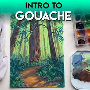Introduction to Gouache class Introduction to Gouache class